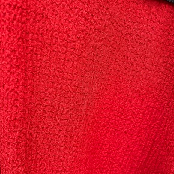 Calessa Red Blended Fabric Tunic Top Size Large - Picture 8 of 8